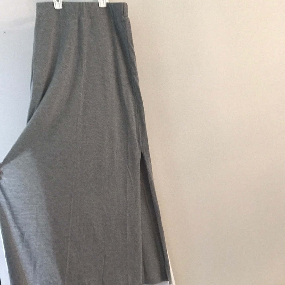 Gray Maxi skirt